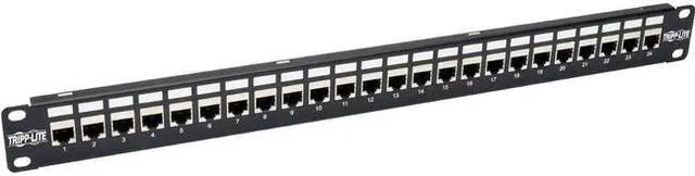 Alt view image 5 of 10 - TRIPP LITE CONNECTIVITY N254-024-SH-6A 24PORT 1U CAT6A PATCH PANEL