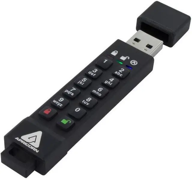 Alt view image 6 of 13 - APRICORN MASS STORAGE ASK3Z-32GB 32GB 256-BIT AES XTS HW