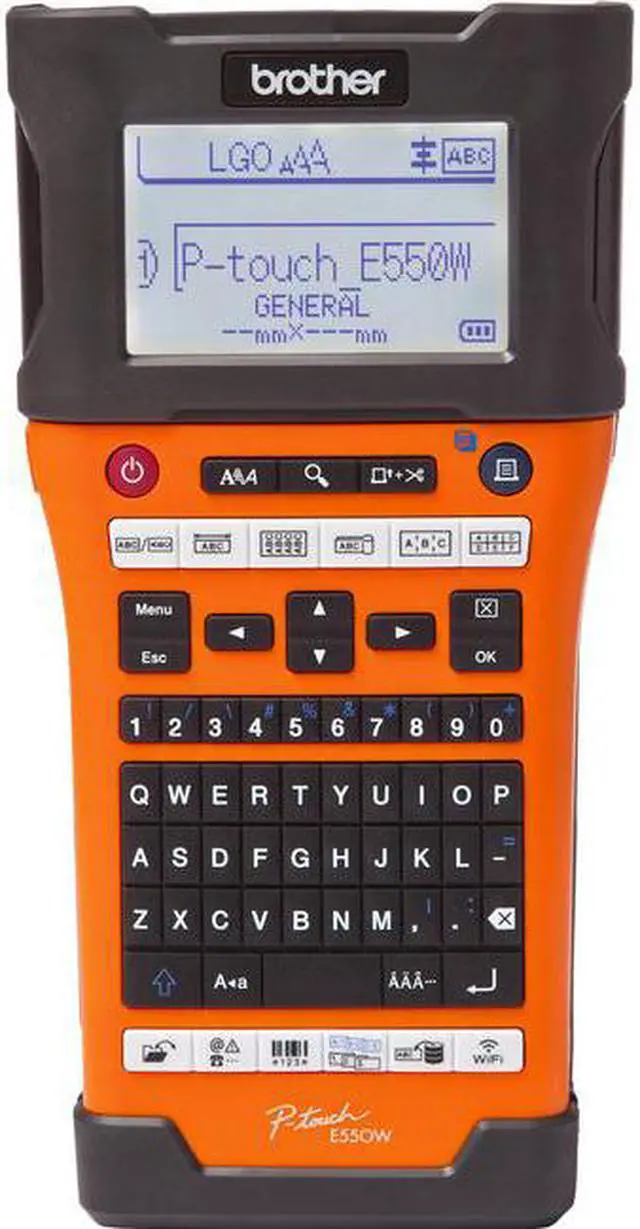Alt view image 14 of 20 - Brother P-touch EDGE PT-E550W Electronic Label Maker