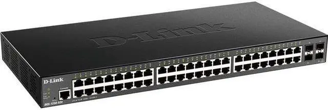 Alt view image 5 of 15 - D-Link 52-Port 10-Gigabit Smart Managed Switch DGS125052X6KV