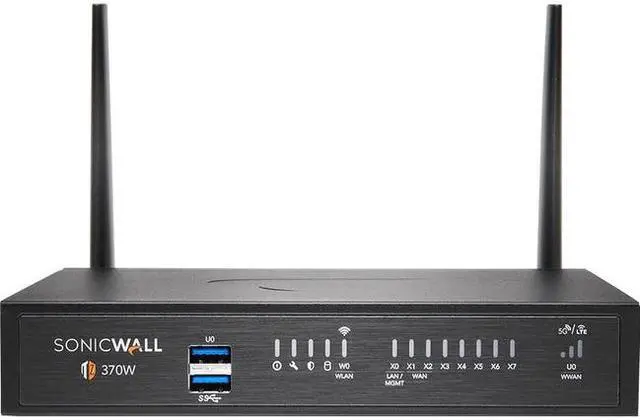 Alt view image 2 of 4 - SonicWall TZ370W Wireless Firewall (Gen 7) w/ Secure Upgrade Plus (2-Year Advanced Protection Security Suite) | 02-SSC-6834