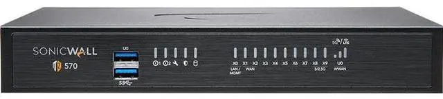 Alt view image 7 of 13 - SonicWall TZ570 Firewall (Gen 7) w/ Secure Upgrade Plus (2-Year Advanced Protection Security Suite) | 02-SSC-5686