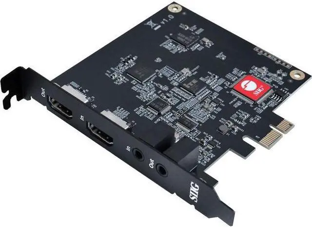 Alt view image 12 of 20 - SIIG Live Game HDMI Capture PCIe Card