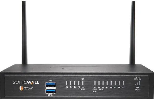 Alt view image 3 of 4 - SonicWall TZ270W Wireless Firewall (Gen 7) w/ Secure Upgrade Plus (2-Year Advanced Protection Security Suite) | 02-SSC-6858