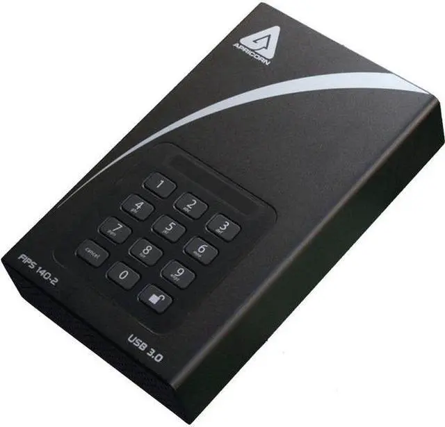 Alt view image 15 of 18 - Apricorn Aegis Padlock Dt Fips Adt-3Pl256f-4000 4 Tb Desktop Hard Drive - 3.5" External - Black