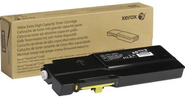 Alt view image 12 of 12 - Xerox 106R03525 Extra High Yield Toner Cartridge - Yellow