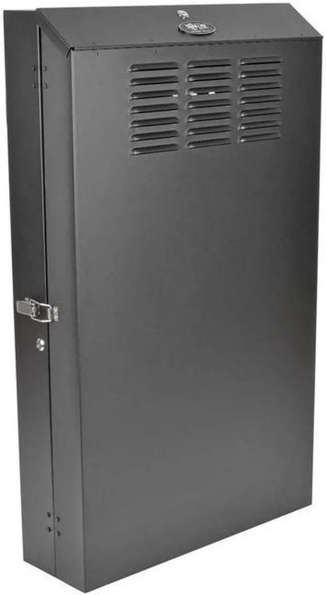 Alt view image 9 of 10 - Tripp Lite SRWF4U36 4U Wall Mount Low Profile Rack Enclosure Cabinet 36" Deep