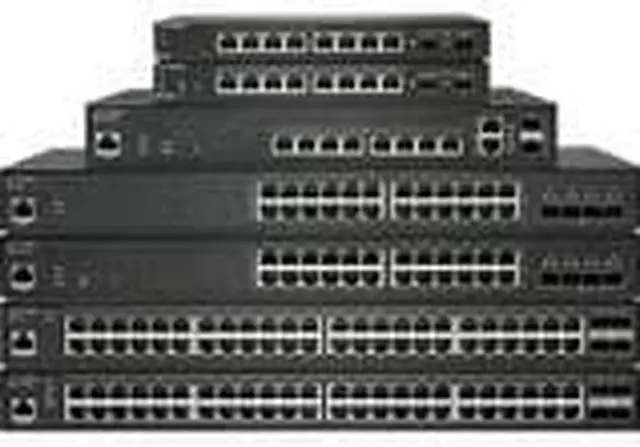 Alt view image 10 of 17 - SonicWall SWS14-24FPOE Ethernet Switch 24 Ports - Manageable - Gigabit Ethernet, 10 Gigabit Ethernet - 10/100/1000Base-T, 10GBase-X - 2 Layer Supported - Modular - 500.40 W Power Consumption 02SSC8377
