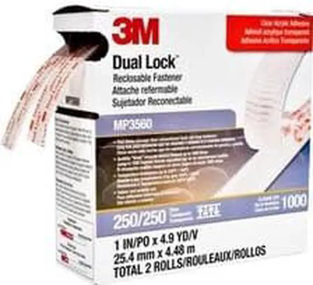 Alt view image 2 of 3 - Scotchmate Reclosable Fastener Clear MP3560