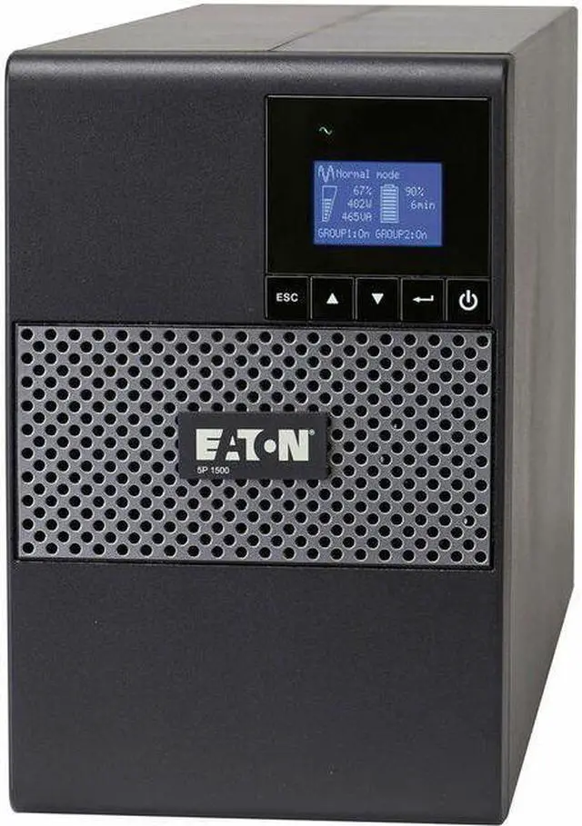 Alt view image 11 of 18 - Eaton 5P1500, 1440VA 1100 Watts 8 Outlets Tower UPS