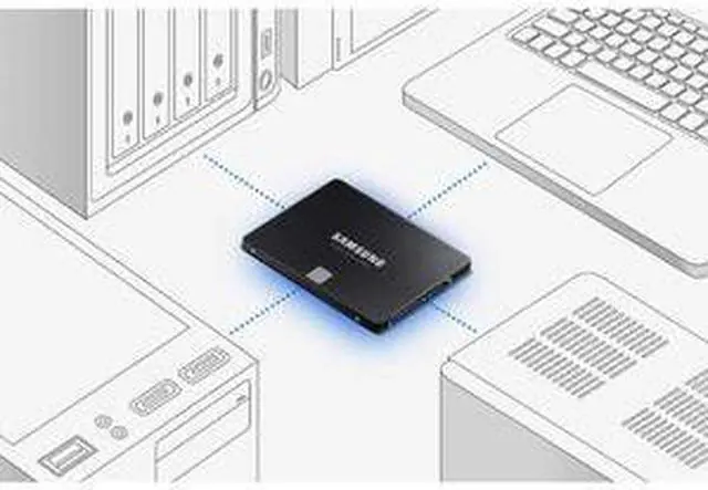 Alt view image 16 of 20 - SAMSUNG 2.5" 2TB SATA III Samsung V-NAND 3bit MLC Internal Solid State Drive (SSD) MZ-77E2T0E
