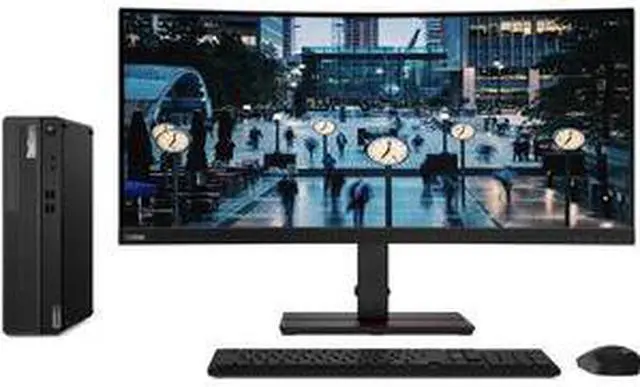 Alt view image 18 of 20 - Lenovo ThinkCentre M720e 11DC0036US Desktop Computer - Intel Core i5 10th Gen i5-10400 Hexa-core (6 Core) 2.90 GHz - 16 GB RAM DDR4 SDRAM - 256 GB SSD - Small Form Factor - Black - Windows 10 Pro 64-b