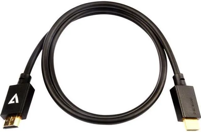 Alt view image 12 of 12 - V7 3.3ft Video Cable HDMI 2.1M/M