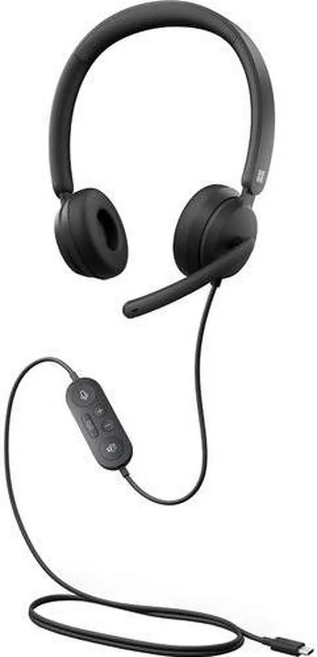 Alt view image 9 of 12 - Microsoft I6S-00011 USB Type-C Connector Circumaural Modern USB Type-C Wired On-Ear Headset