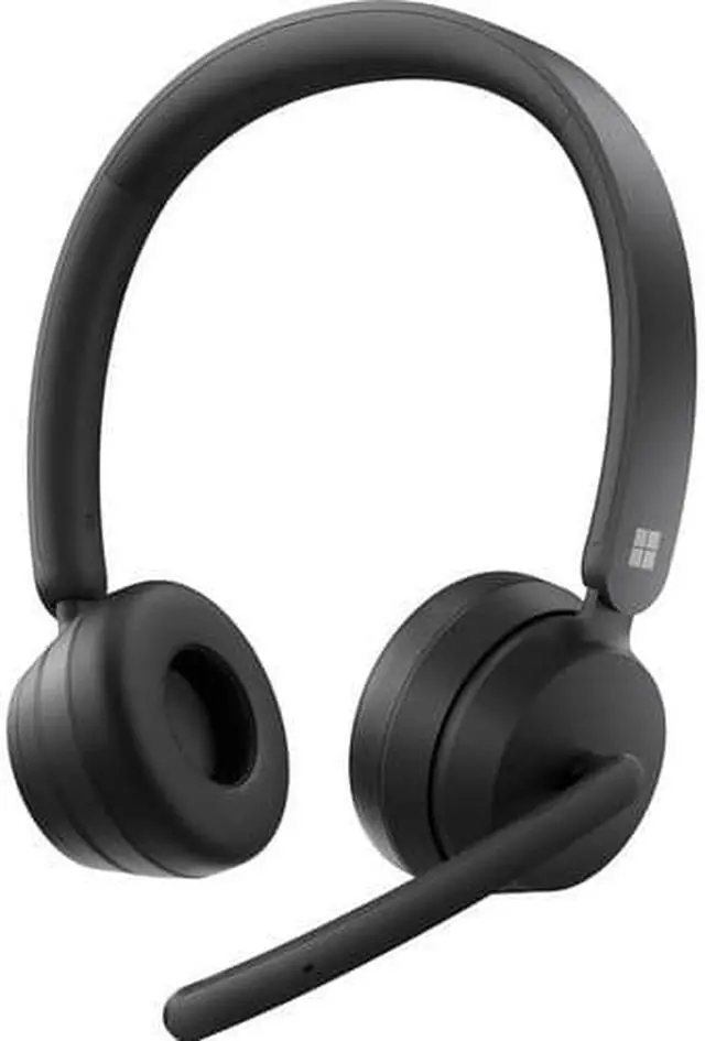 Alt view image 16 of 20 - Microsoft Modern USB-C Headset Black - Wired USB-C Connection - High-quality stereo sound - Comfortable on-ear design - Noise-reducing microphone - Compatible with Windows 11 & 10 Devices