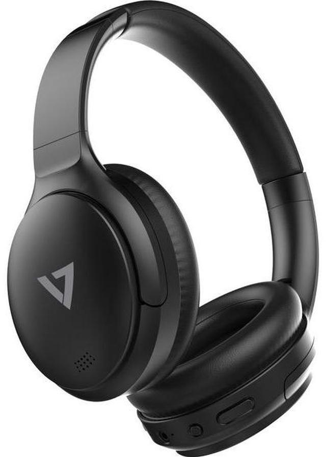 Alt view image 11 of 20 - V7 HB800ANC Wireless Bluetooth Stereo ANC Headphones - Black