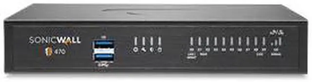 Alt view image 4 of 11 - SonicWall TZ470 Firewall (Gen 7) w/ Secure Upgrade Plus (2-Year Advanced Protection Security Suite) | 02-SSC-6798