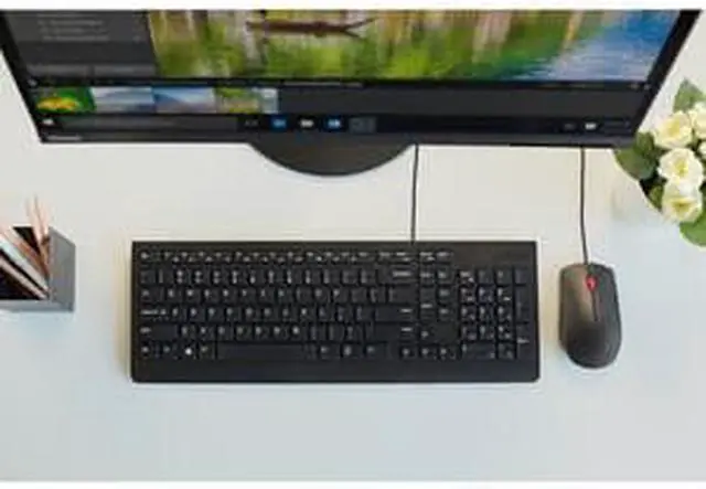 Alt view image 5 of 20 - Lenovo Wired Keyboard & Mouse Combo