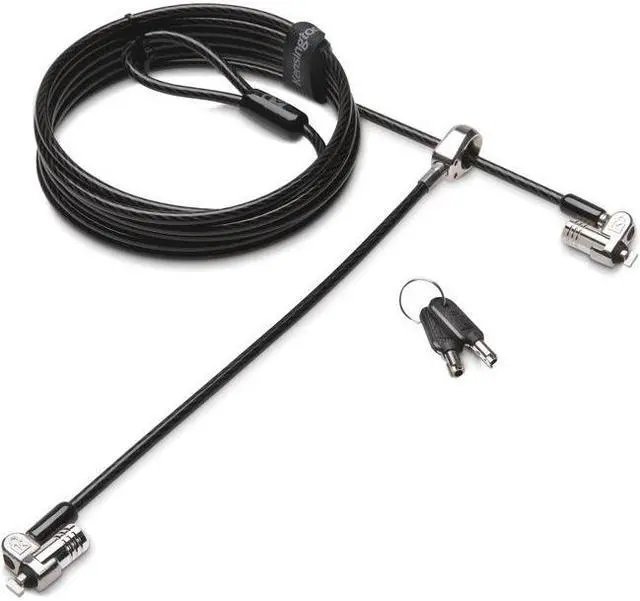Alt view image 19 of 20 - Kensington Microsaver 2.0 Keyed Twin Laptop Lock