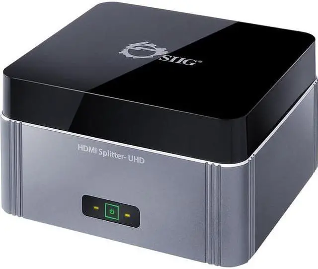 Alt view image 12 of 12 - SIIG CE-H22K12-S1 2Port HDMI Splitter 4kx2k 60hz