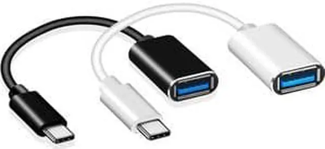 Alt view image 4 of 11 - 4XEM USB-C Male to USB-A Female Adapter Black 4XUSBCUSB3AFB