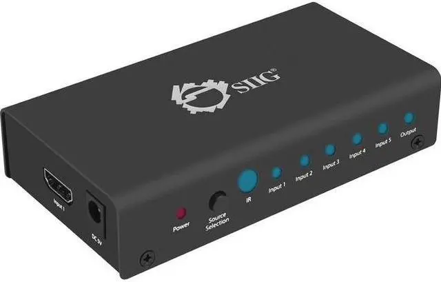 Alt view image 16 of 20 - CE-H23012-S1 5X1 HDMI SWITCH 4K