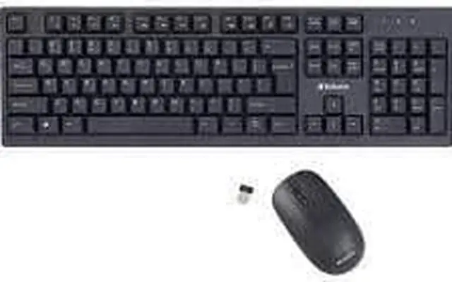 Alt view image 17 of 20 - Verbatim Wireless Keyboard and Mouse 70724