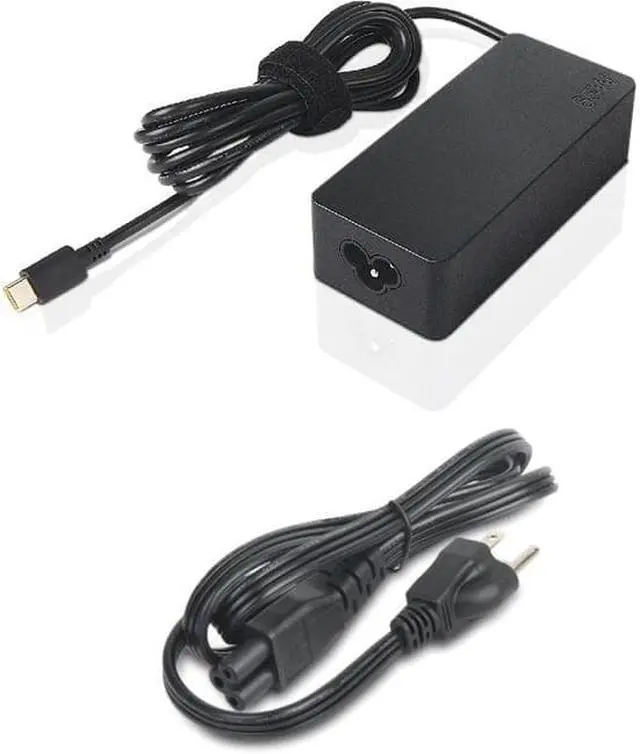 Alt view image 7 of 10 - Lenovo 65W USB Type-C AC 100-240 V AC Adapter for Select ThinkBook and ThinkPad
