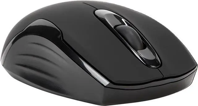 Alt view image 10 of 12 - Targus W575 Wireless Mouse - Optical - Wireless - Radio Frequency - Black - USB - 1600 dpi - Scroll Wheel - AMW575TT