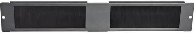 Alt view image 12 of 12 - V7 Brush Plate for 6U 9U and 12U V7 Rack Wall Mount Cabinets RMWCBRUSHACCS