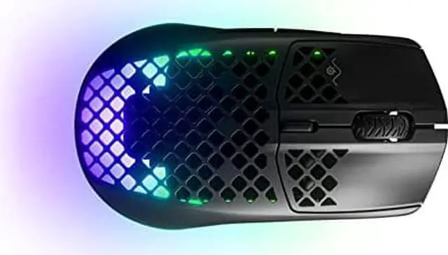 Alt view image 8 of 20 - SteelSeries - Aerox 3 2022 Edition Wireless Optical Gaming Mouse with Ultra Lightweight Design - Onyx (62612)