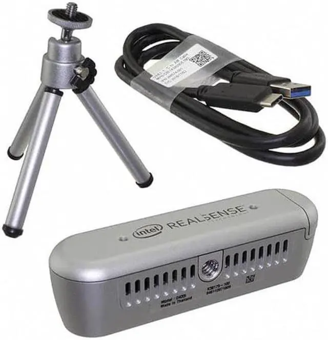 Alt view image 13 of 20 - Intel RealSense Depth Camera D435i, Silver (82635D435IDK5P)