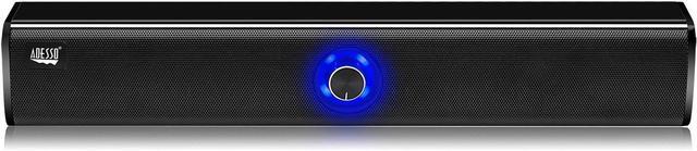 Alt view image 16 of 19 - Adesso Speaker Xtream S6 10Wx2 Bluetooth Wired dual mode Sound Bar Speaker RTL