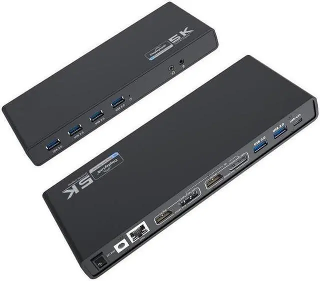 Alt view image 5 of 8 - 4XEM USB-C Ultra 5K with Dual 4K Universal Docking Station 4XUG69PD6
