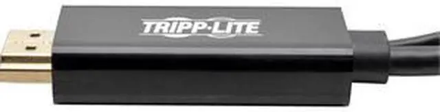 Alt view image 18 of 19 - Tripp Lite HDMI to DisplayPort Active Converter 4Kx2K w/ USB Power M/F 6in 6" - DisplayPort/HDMI/USB for Audio/Video Device, Monitor, Blu-ray Player, Projector - 6" - 1 x DisplayPort Female Digital Au