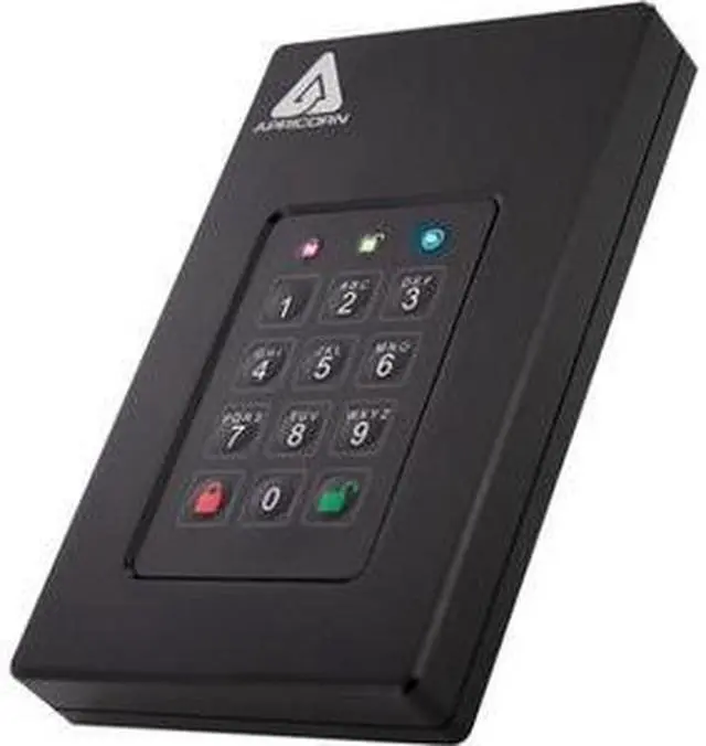 Alt view image 11 of 18 - APRICORN MASS STORAGE AFL3-1TB 1TB AEGIS FORTRESS L3 USB 3.0
