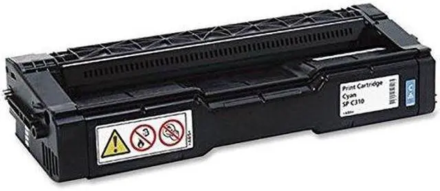 Alt view image 8 of 9 - Ricoh Sp-c310ha Cyan Toner Cartridge - Cyan - Laser - 6000