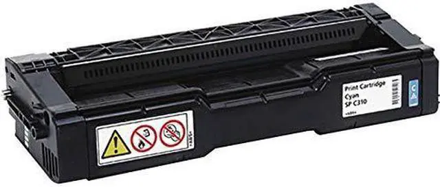 Alt view image 9 of 9 - Ricoh Sp-c310ha Cyan Toner Cartridge - Cyan - Laser - 6000