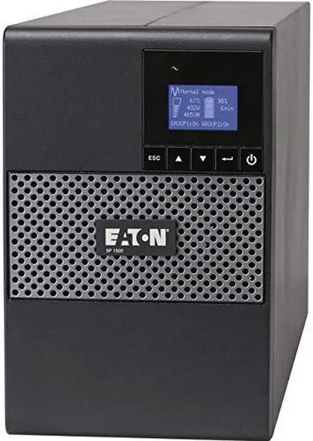 Alt view image 18 of 18 - Eaton 5P1500, 1440VA 1100 Watts 8 Outlets Tower UPS