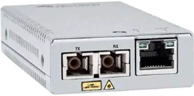 Alt view image 8 of 9 - Allied Telesis Mmc2000/Sc Transceiver/Media Converter