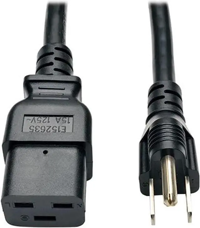 Alt view image 2 of 2 - TRIPP LITE P034-008 Heavy Duty Power Adapter Cord, Black