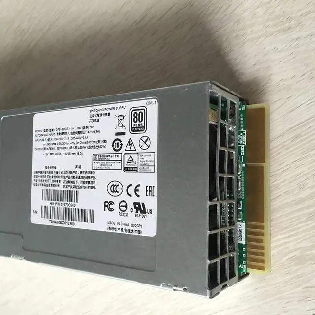 Main image of KHACHIMO  550W Switching Power Supply DPS-550AB-11 H DPS-550AB-11H