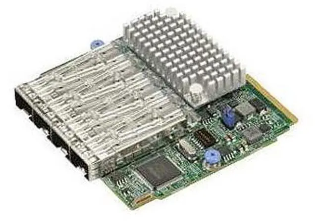 Main image of AOC-MTG-I4SM 4-Port 10GbE SFP+ Ethernet Controller Card - Super I/O Module (SIOM) Form Factor