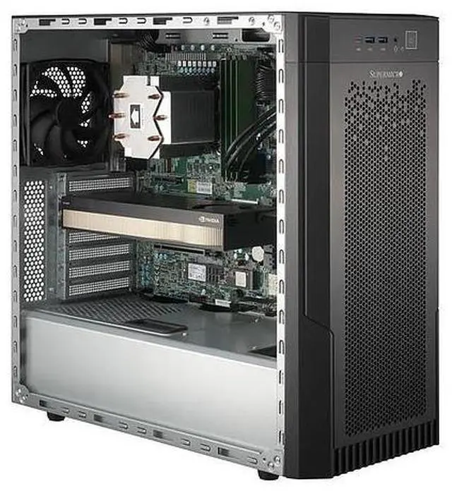 Main image of SYS-532AW-C Workstation UP Mid-Tower Single Core Ultra 9/7/5 (Series 2) Processors