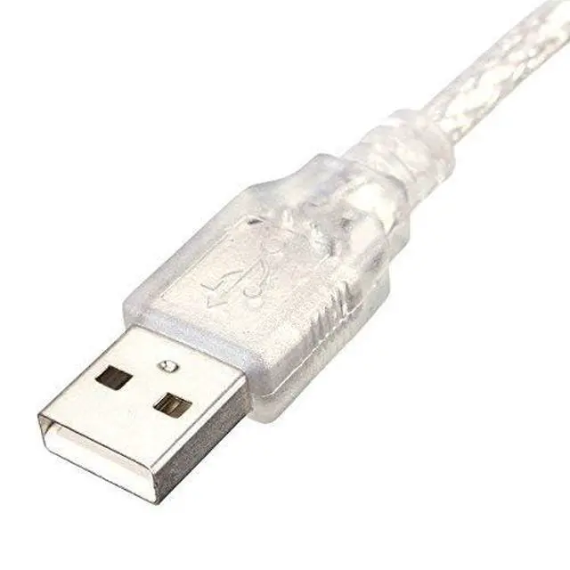 Alt view image 3 of 7 - USB Male to Firewire IEEE 1394 4 Pin Male iLink Adapter Cord Cable for Sony DCR-TRV75E DV Adapter