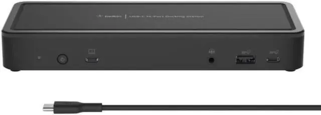 Alt view image 3 of 3 - Belkin Universal USB-C Triple Display Laptop Docking Station 85W INC003TTBK