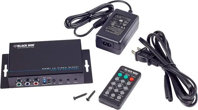 Alt view image 8 of 10 - Black Box HDMI to Analog Video Converter and Scaler AVSCHDMIVIDEO