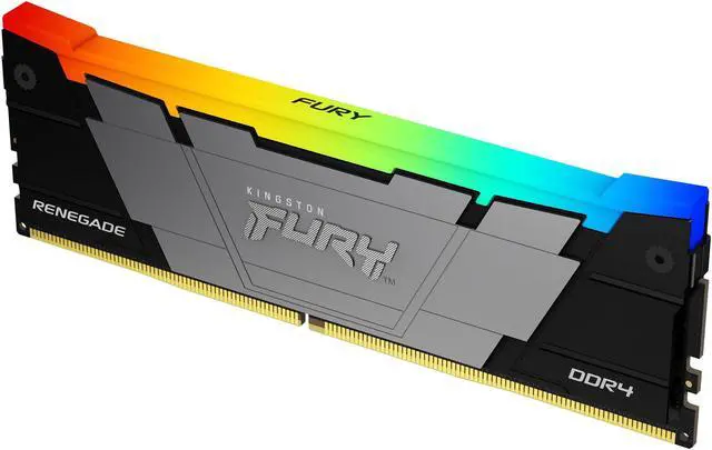 Main image of Kingston FURY Renegade RGB 32GB 3200MT/s DDR4 CL16 Desktop Memory Single Module | Intel XMP | AMD Ryzen | Infrared Syncing | KF432C16RB2A/32