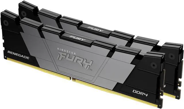 Alt view image 3 of 5 - Kingston Fury Renegade 32GB (2x16GB) 3200MT/s DDR4 CL16 DIMM (Kit of 2) Desktop Gaming Memory - KF432C16RB12K2/32