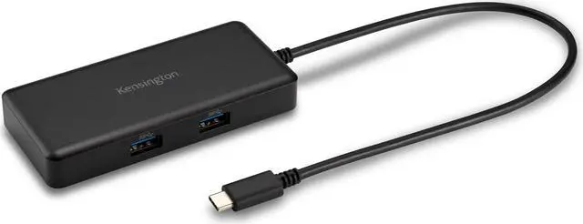 Alt view image 17 of 20 - Kensington G1000P USB-C Mini Dock - for TV/Monitor/Projector/Notebook/Smartphone/iPad - 85 W - USB Type C - 4K - 3840 x 2160 - 2 x USB Type-A Ports - USB Type-A - 1 x USB Type-C Ports - USB Type-C - 1